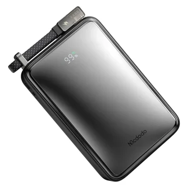 پاوربانک مک دودو مدل MC-433 67W، ظرفیت 20000 میلی‌آمپر ساعت، تکنولوژی 4.0 Quick Charge، فناوری USB PD، شارژ ایمن، تخصیص هوشمند شدت جریان خروجی، جنس بدنه پای‌کربنات، دارای 3 درگاه خروجی